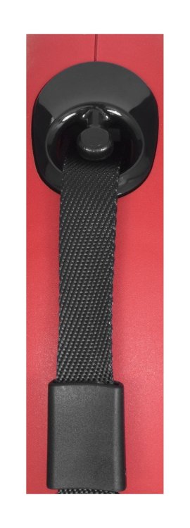 FLEXI Smycz automatyczna NEW CLASSIC M taśma kolor: czerwony - 5m - do 25kg