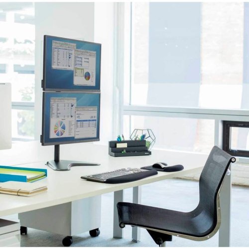Fellowes Ergonomia  wolnostojące ramię na 2 monitory - pionowe Seasa - dawne Professional Series™