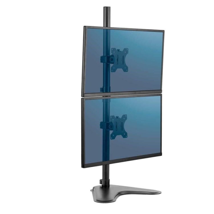 Fellowes Ergonomia  wolnostojące ramię na 2 monitory - pionowe Seasa - dawne Professional Series™