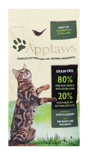 APPLAWS CAT Kurczak i Jagnięcina - karma dla kotów z wysoką zawartością mięsa - 2kg