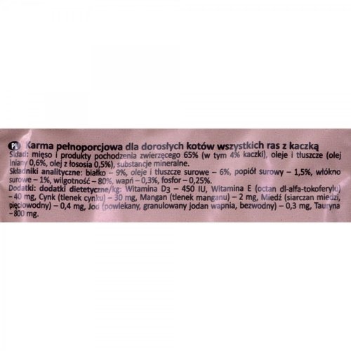 DOLINA NOTECI Rafi Cat Adult z kaczką - mokra karma dla kota - 100g