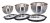 Zestaw 3 mis (16, 20, 24 cm) GEFU MONDI G-89430