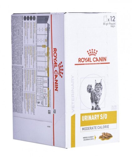 ROYAL CANIN Urinary Moderate Calorie -pakiet 12x85g