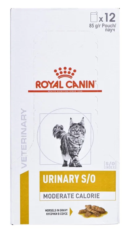 ROYAL CANIN Urinary Moderate Calorie -pakiet 12x85g