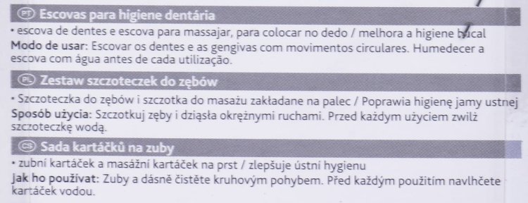 TRIXIE Szczoteczka do zębów 2szt. 2550