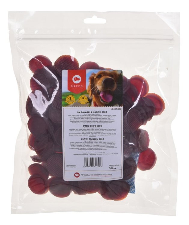 MACED Przysmak Talarki z Kaczki  500G