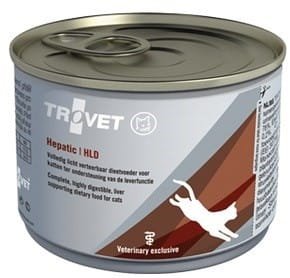 Trovet HLD Hepatic 200 g ze świeżym kurczakiem, dla kotów