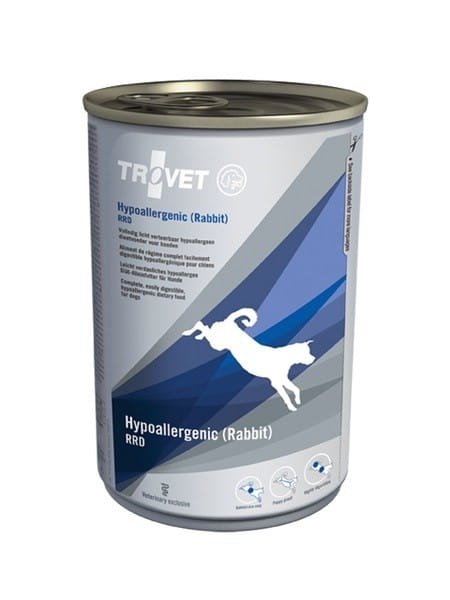 Trovet Hypoallergenic RRD  z królikiem 400 g, dla psów
