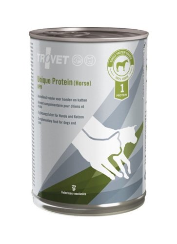 Trovet UPH Unique Protein 400 g z koniną, dla psów i kotów