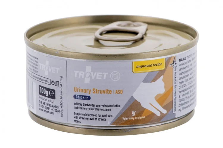 Trovet ASD Urinary Struvite 100g z kurczakiem, dla kotów