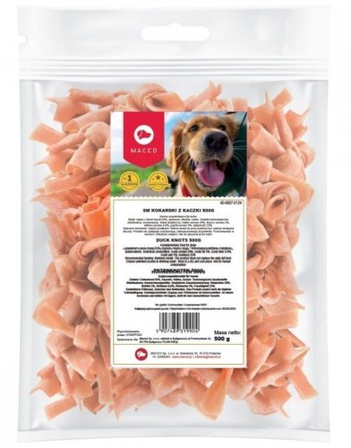 MACED Przysmak kokardki z kaczki 500g