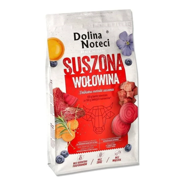 Dolina Noteci Premium wołowina 9 kg dla psa