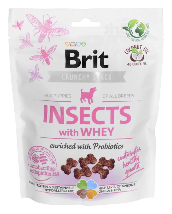 Brit Care Dog Puppy Insect - Przysmak dla psa - 200 g