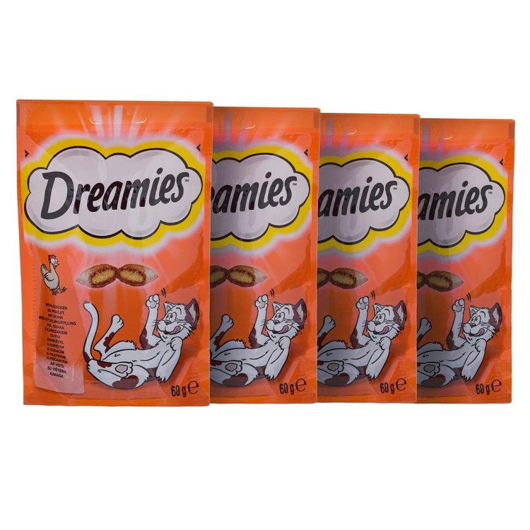 DREAMIES przysmak smaków dla kota mix 12x60g