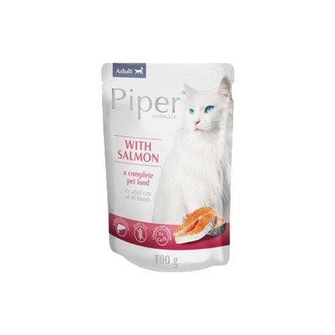 DOLINA NOTECI Piper z łososiem - mokra karma dla kota - 100g