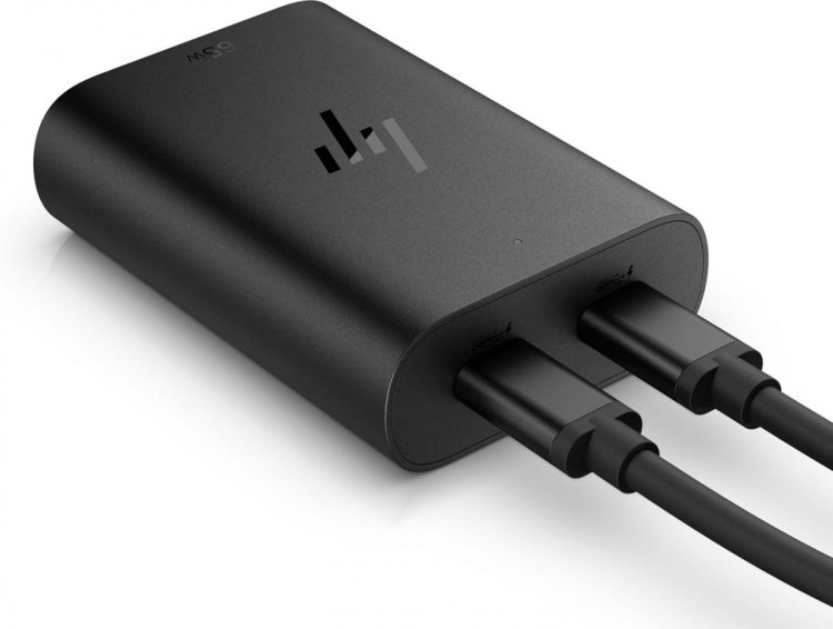 Zasilacz sieciowy HP 65W GaN USB-C  Czarny