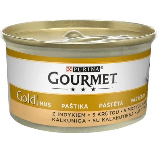 Gourmet Gold mokra karma dla kota mus z indyka 85g