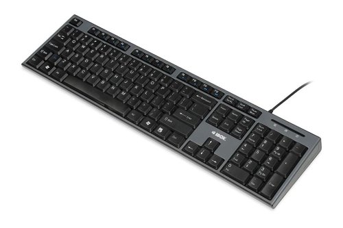 Zestaw klawiatura + mysz IBOX IKMS606 (USB 2.0; (US); kolor czarny; optyczna; 800 DPI)