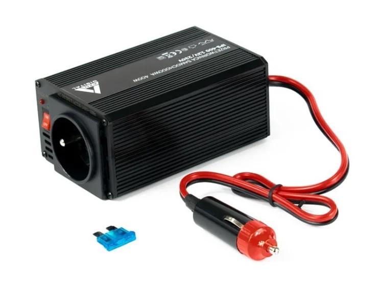 Samochodowa przetwornica napięcia 12 VDC / 230 VAC IPS-400 400W