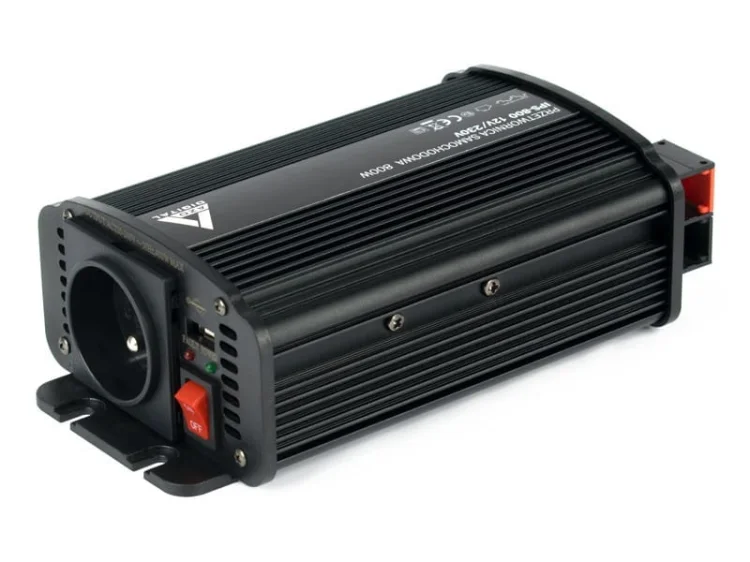 Samochodowa przetwornica napięcia 12 VDC / 230 VAC IPS-800U 800W