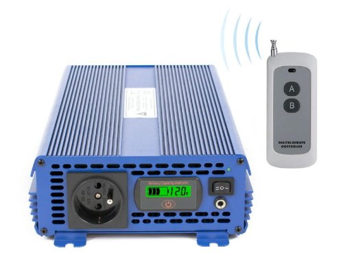 Przetwornica napięcia 12 VDC / 230 VAC ECO MODE SINUS IPS-2000S PRO 2000W