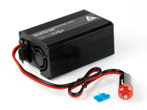 Samochodowa przetwornica napięcia 24 VDC / 230 VAC IPS-400 400W