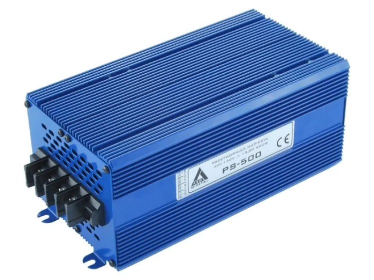 Przetwornica napięcia 40÷130 VDC / 13.8 VDC PS-500-12V 500W izolacja galwaniczna