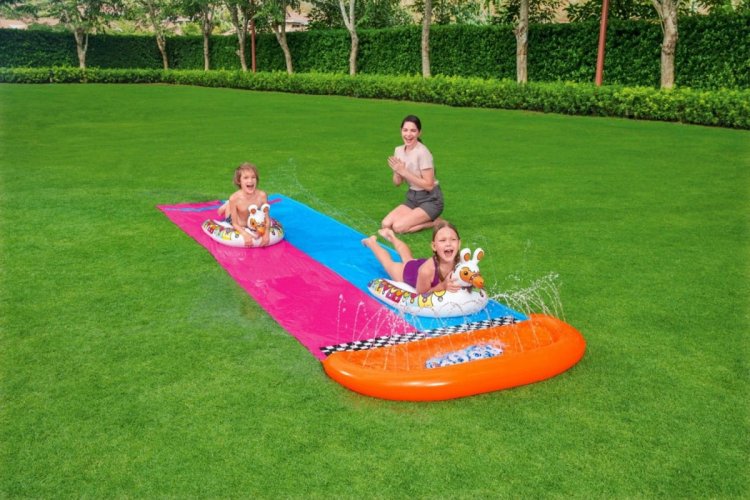 Ślizg Podwójny Wyścig Lam H2O GO Speed Ramp 488cm