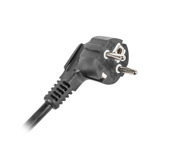 Listwa zasilająca Lanberg  PDU-04E04I-0200-BK (2m; kolor czarny)