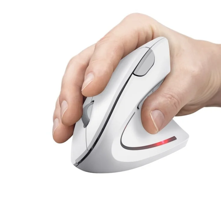 Mysz bezprzewodowa TRUST VERTO WIRELESS ERGO MOUSE WHT