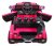 Auto Terenowe Full Time 4WD dla dzieci Różowy + Napęd 4x4 + Pilot + Audio LED + Schowek