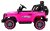 Auto Terenowe Full Time 4WD dla dzieci Różowy + Napęd 4x4 + Pilot + Audio LED + Schowek