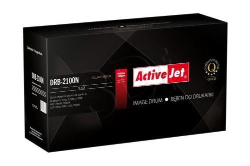 Activejet DRB-2100N Bęben (zamiennik Brother DR-2100; Supreme; 12000 stron; czarny)