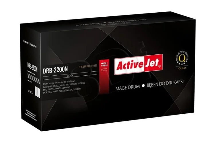 Activejet DRB-2200N Bęben (zamiennik Brother DR-2200; Supreme; 12000 stron; czarny)