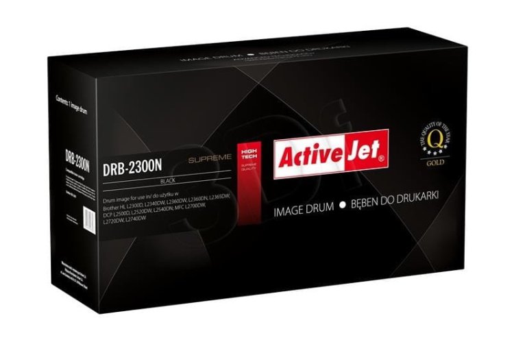 Bęben Activejet DRB-2300N (zamiennik Brother DR-2300; Supreme; 12000 stron; czarny)