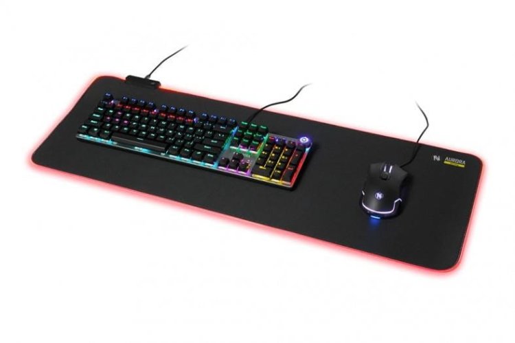 IBOX PODKŁADKA 80X30 CM LED AURORA GAMING MPG5