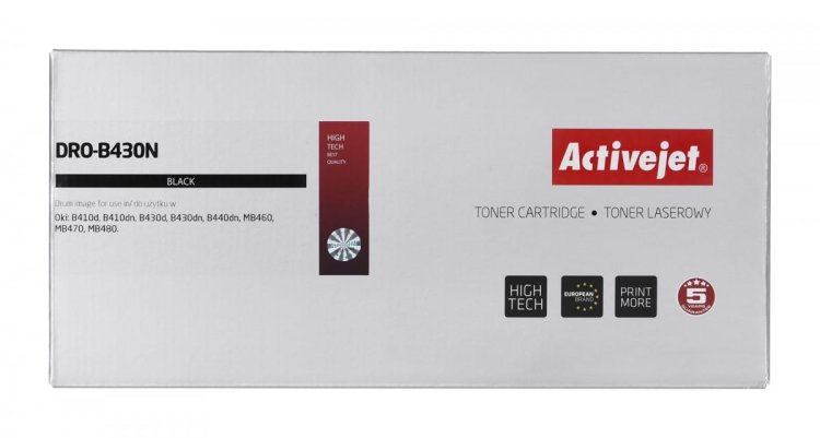 Bęben Activejet DRO-B430N (zamiennik OKI 43979002; Supreme; 25000,   czarny)