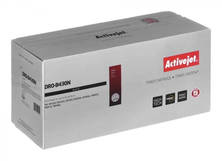 Bęben Activejet DRO-B430N (zamiennik OKI 43979002; Supreme; 25000,   czarny)