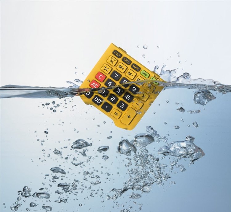CASIO KALKULATOR BIUROWY WODOODPORNY WM-320MT-S, 12-cyfrowy wyświetlacz, Wyjmowana klawiatura, 108,5x168,5, Poziom wodoszczelności i odporności na bru