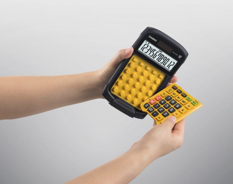 CASIO KALKULATOR BIUROWY WODOODPORNY WM-320MT-S, 12-cyfrowy wyświetlacz, Wyjmowana klawiatura, 108,5x168,5, Poziom wodoszczelności i odporności na bru