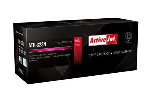 Toner Activejet ATH-323N (zamiennik HP 128A CE323A; Supreme; 1300 stron; czerwony)