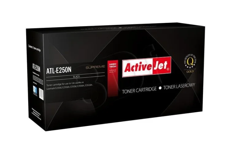 Toner Activejet ATL-E250N (zamiennik Lexmark E250A11E; Supreme; 3500 stron; czarny)