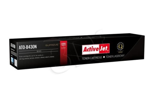 Toner Activejet ATO-B430N (zamiennik OKI 43979202; Supreme; 7000 stron; czarny)