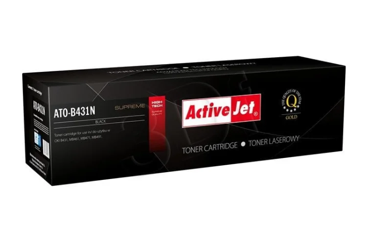 Toner Activejet ATO-B431N (zamiennik OKI 44574902; Supreme; 10000 stron; czarny)