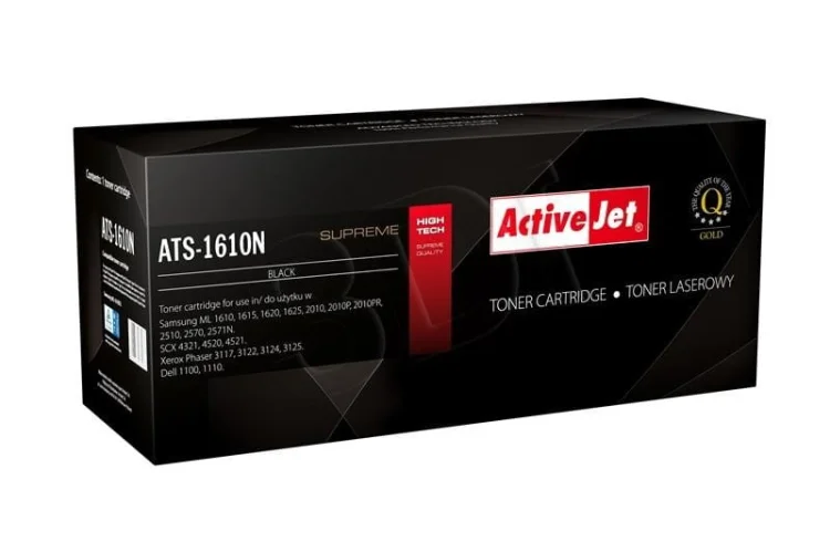 Toner Activejet ATS-1610N (zamiennik Samsung ML-2010D3 / 2010D3, Xerox 106R01159, Dell J9833; Supreme; 3000 stron; czarny)