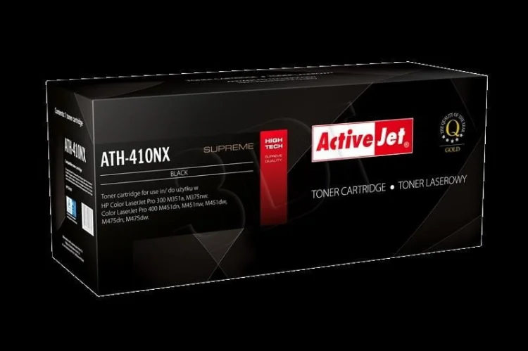 Toner Activejet ATH-410NX (zamiennik HP 305X CE410X; Supreme; 4000 stron; czarny)
