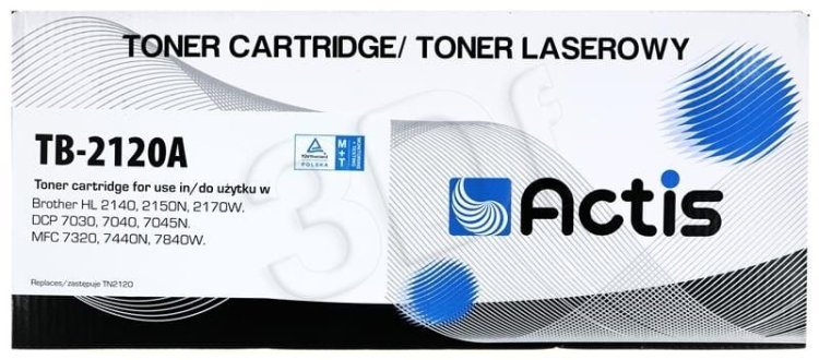 Toner ACTIS TB-2120A (zamiennik Brother TN-2120; Standard; 2600 stron; czarny)