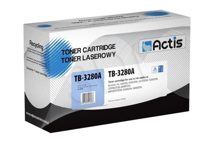 Toner ACTIS TB-3280A (zamiennik Brother TN-3280; Standard; 8000 stron; czarny)