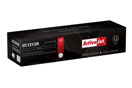 Toner Activejet ATC-EXV18N (zamiennik Canon C-EXV18; Supreme; 8400 stron; czarny)