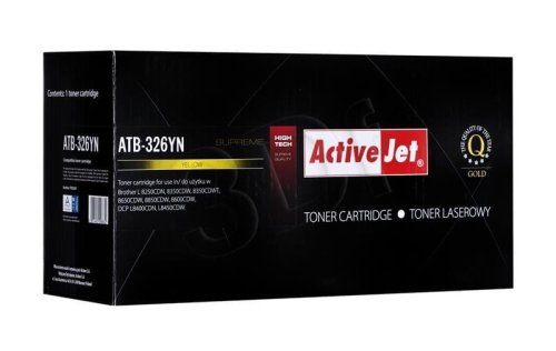 Toner Activejet ATB-326YN (zamiennik Brother TN-326Y; Supreme; 3500 stron; żółty)